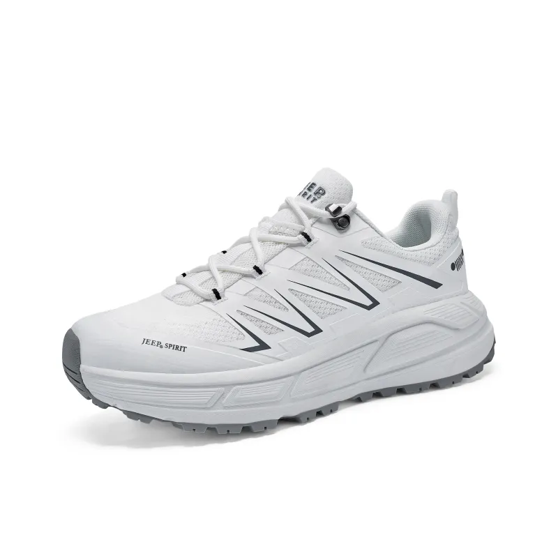 JEEP SPIRIT Running Shoes Men Low Top White-2