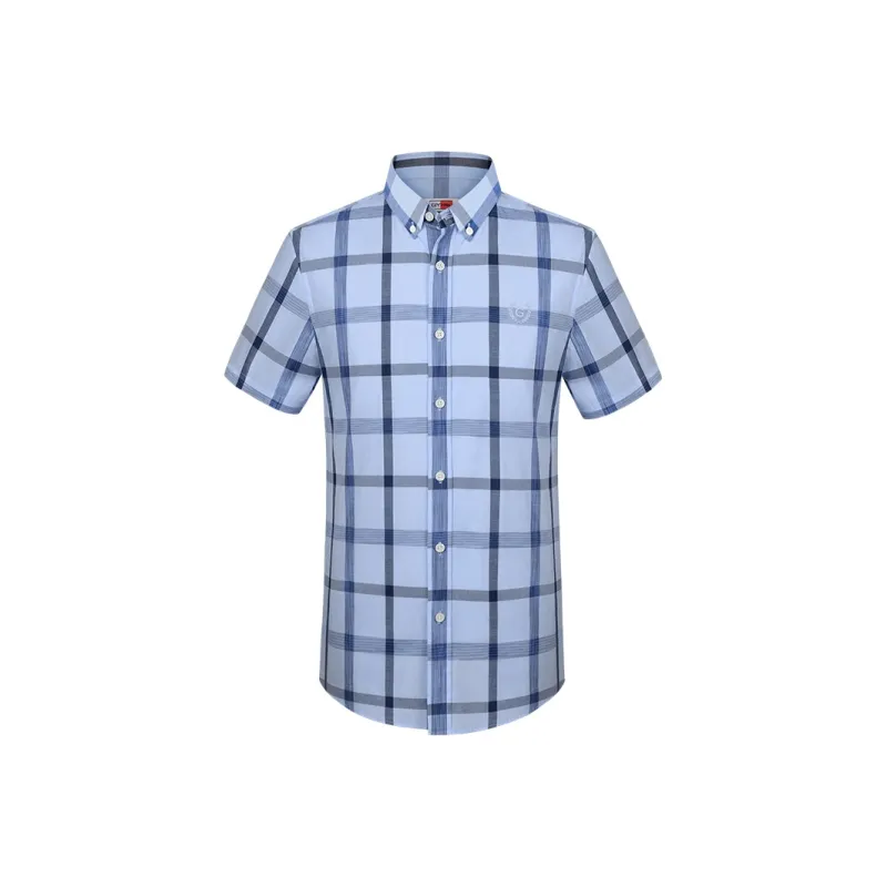 GY Goldlion Shirts Men Blue-0