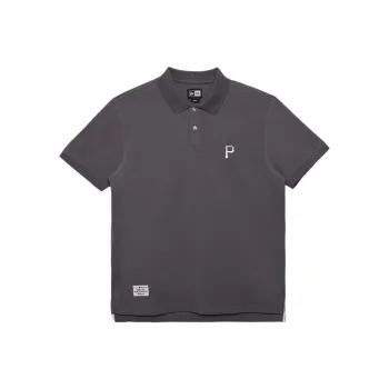 New Era x MLB SS24 Pittsburgh Pirates Polo Shirt Unisex Gray