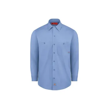 Dickies INDUSTRIAL LONG-SLEEVE WORK SHIRT Shirt Men's Blue