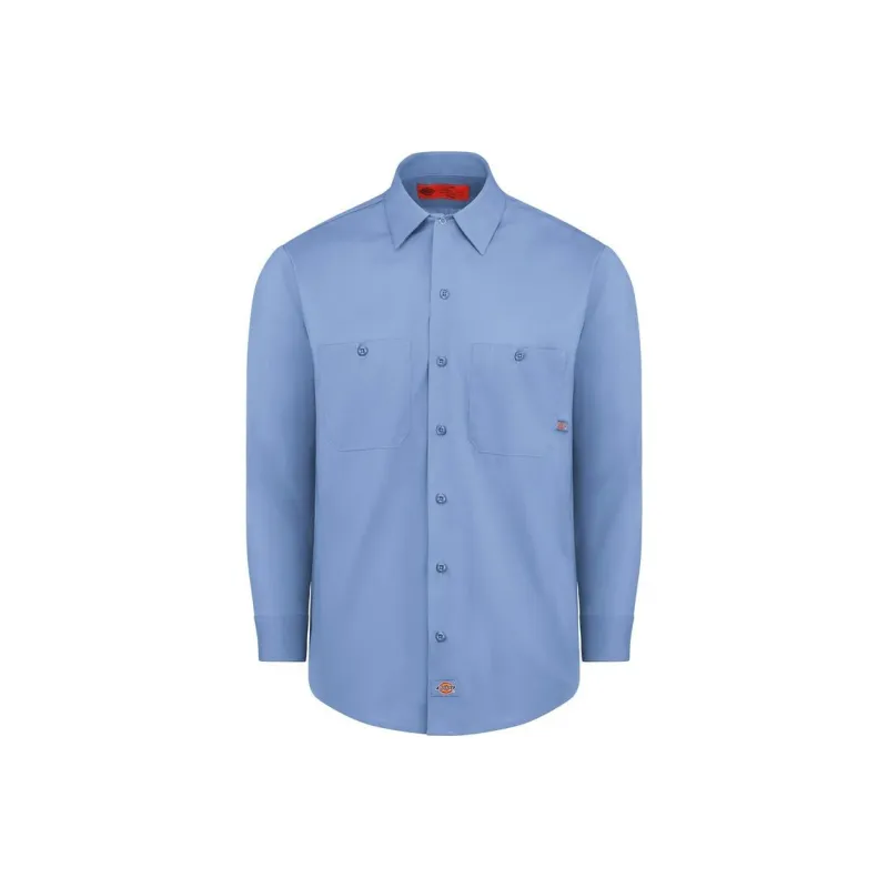 Dickies INDUSTRIAL LONG-SLEEVE WORK SHIRT Shirt Men's Blue-0