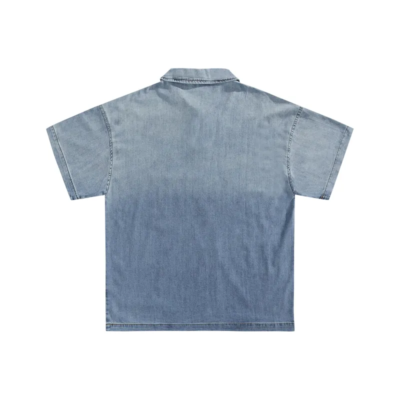 JUCY JUDY Polo Shirt Unisex Blue-1