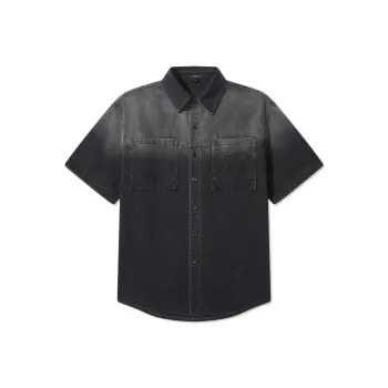 Cabbeen Shirt Men's Coal Black 01