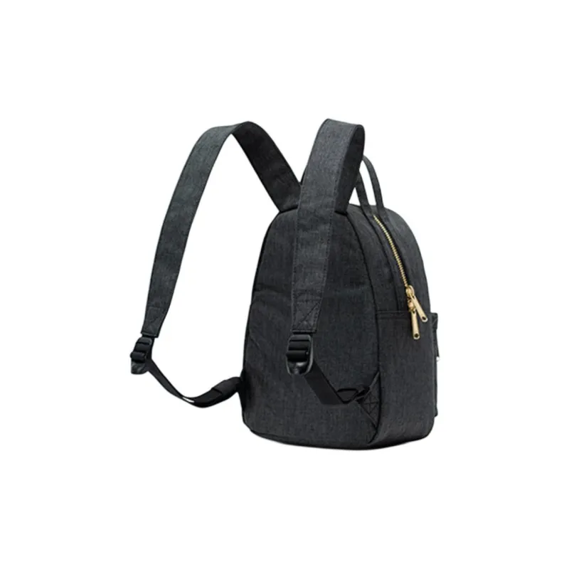 Herschel Polyester Backpack Mini Unisex Nova Mini Sesame Black-2