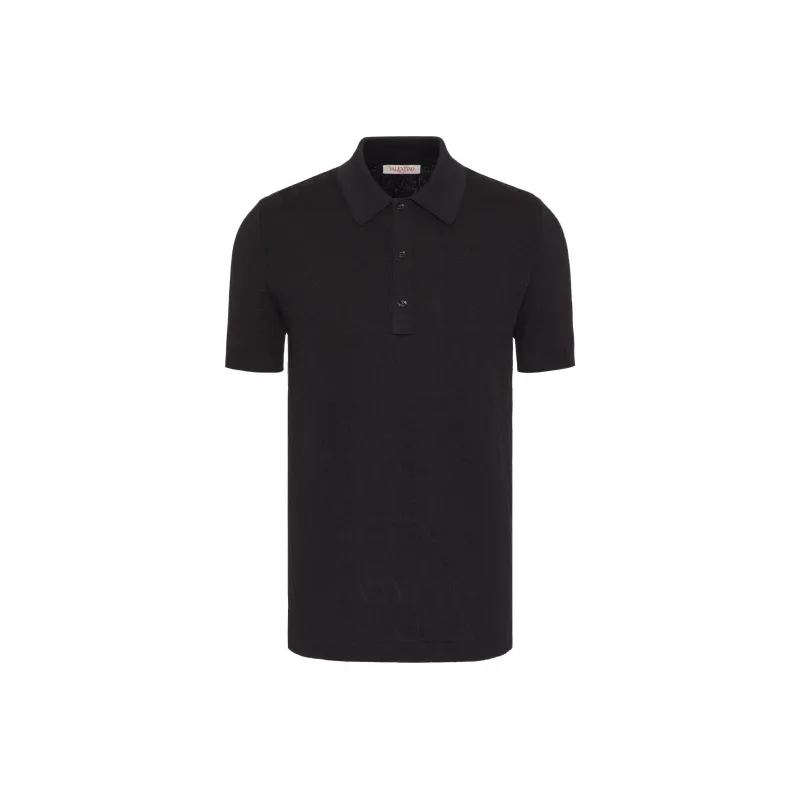 Valentino Polo Shirt Men's Black-0