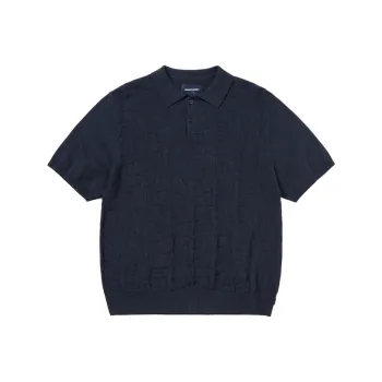 Thisisneverthat Polo Shirt Unisex Marine Blue