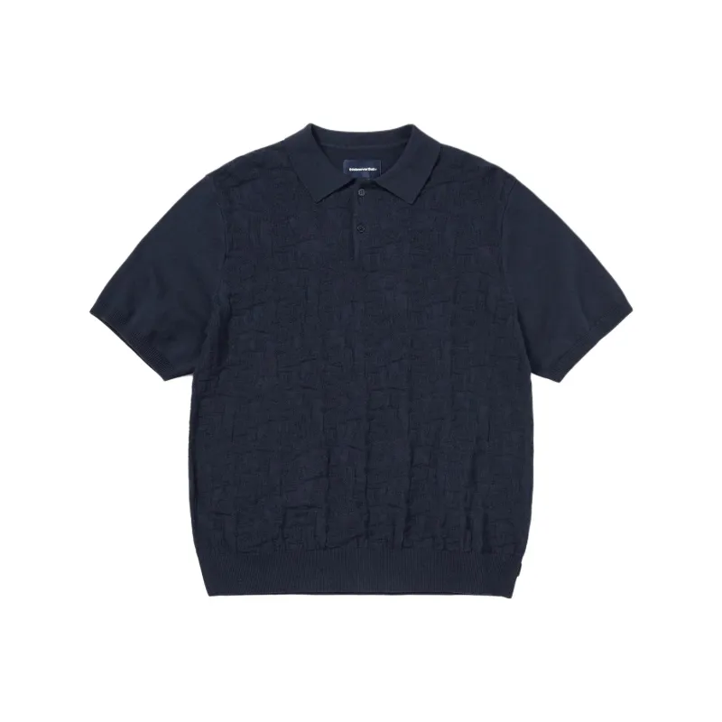 Thisisneverthat Polo Shirt Unisex Marine Blue-0
