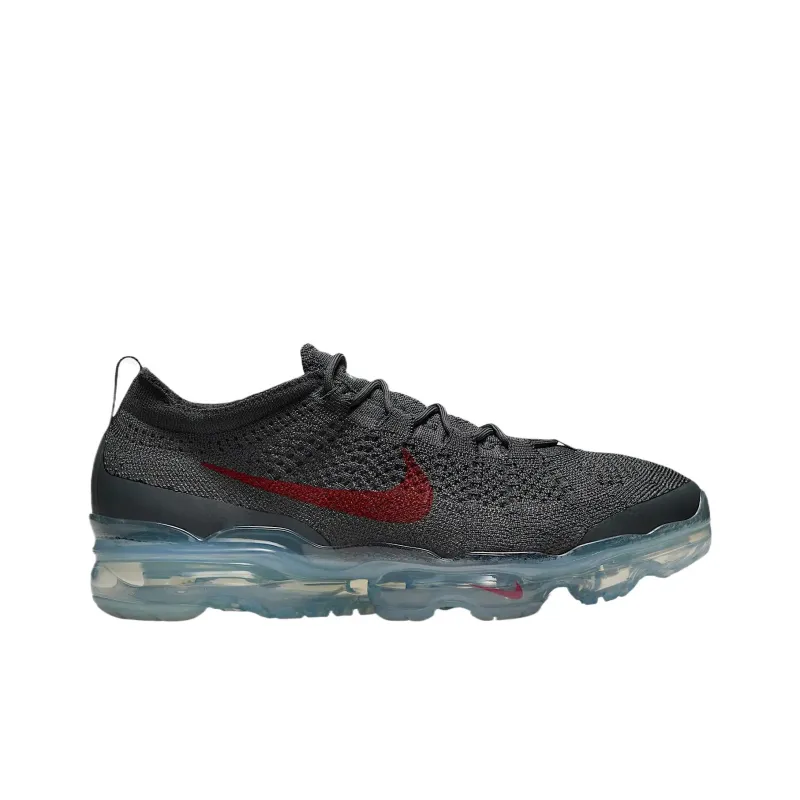 Nike Air VaporMax 2023 Flyknit Dark Grey Gym Red-1