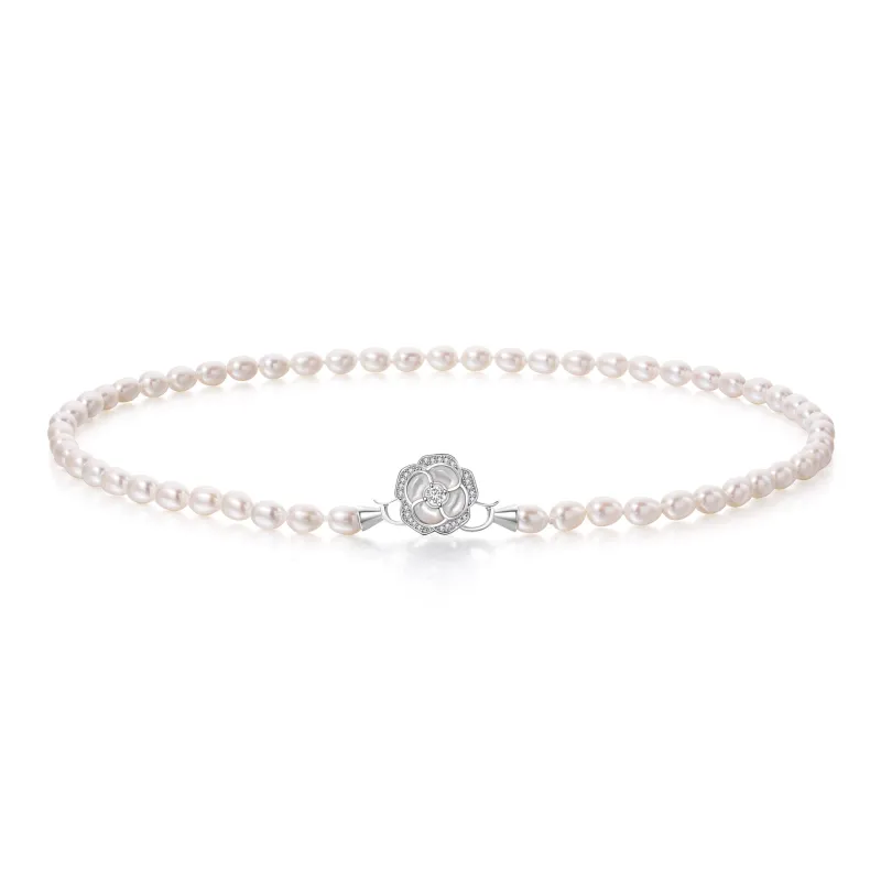 Branded Jewelry Pearl Necklaces Women's-0