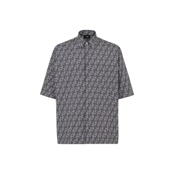 FENDI Ff Labyrinth Short Sleeved Shirt