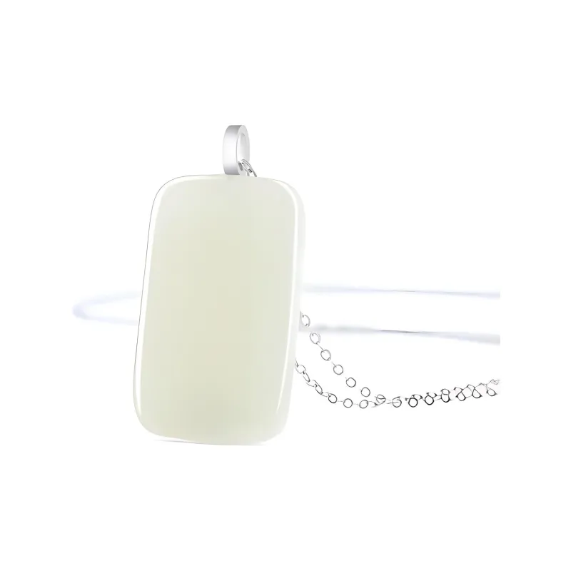 Royal Heaven's Choice Hetian Jade Pendants White Jade Unisex-2