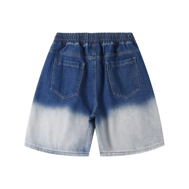 TEME Denim Shorts Unisex-5
