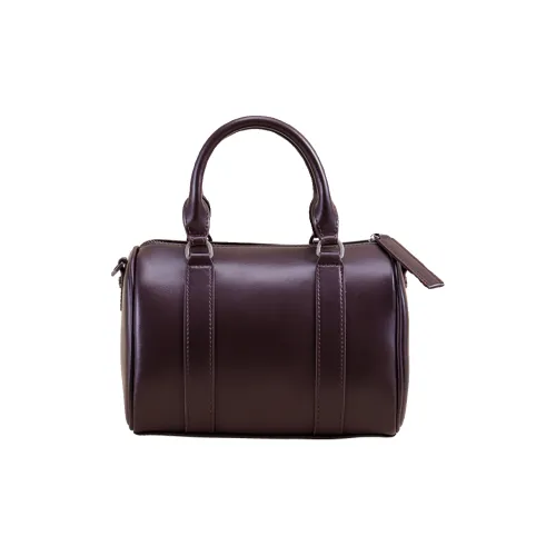 BEMIX PETS Cow Leather Handbag Regular Women's Burgundy