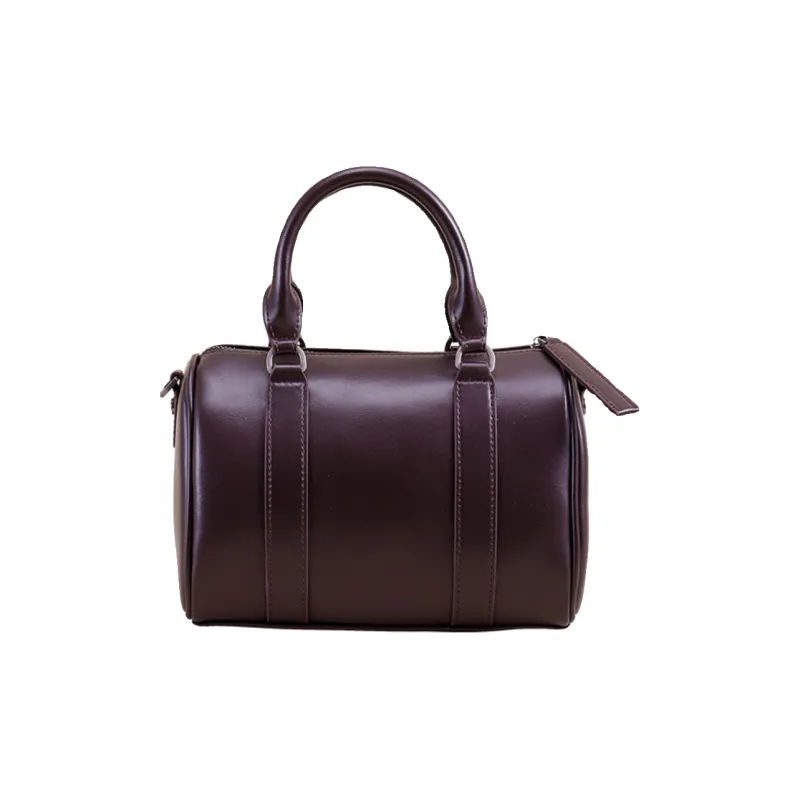 BEMIX PETS Cow Leather Handbag Regular Women's Burgundy-0