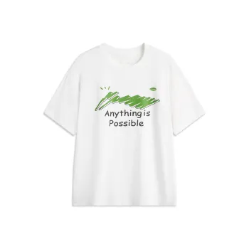 LiNing Sports Fashion Collection T Shirt Men's Standard White