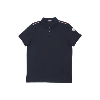 Moncler Polo Shirts Men Black