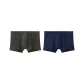 [Antibacterial Breathable-2 Pack]Dark Gray+Royal Blue