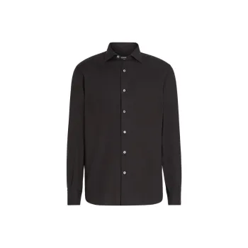Ermenegildo Zegna Cashco Long Sleeved Shirt
