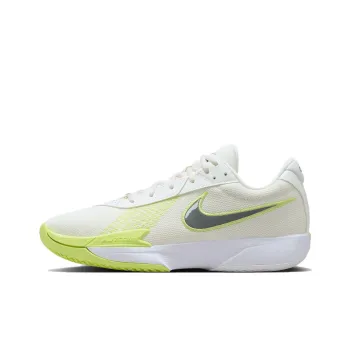 Nike Air Zoom G.T. Cut Academy Anti Slip And Wear Resistant Lightweight Low Top Basketball Shoes Men's White Orange