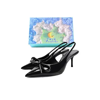 Feo Dvke Slim Heel High Heels 7cm Women's Gift Box Set