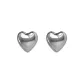 Heart-to-Heart Ear Clips for A Pair of Large Sizes