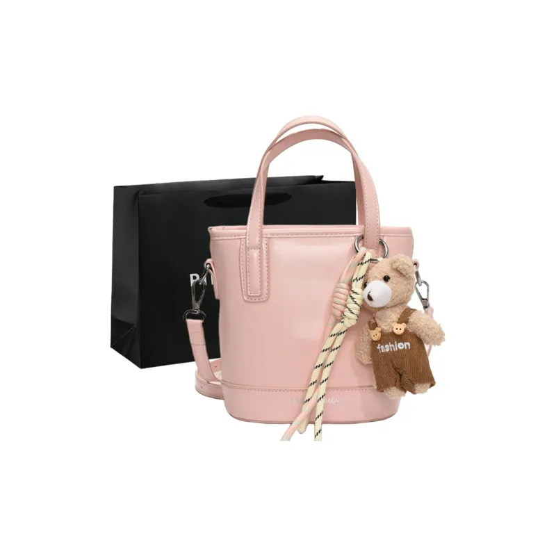 PINK·LAND PU Handbag Regular Women's Yellow/Black/Blue/Pink/Ecru-21