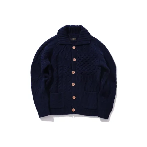 Beams PLUS Sweater Unisex Marine Blue