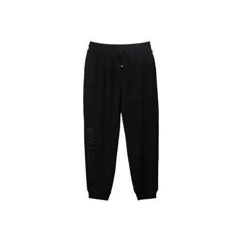 Boy London Knitted Sweatpants Unisex Black