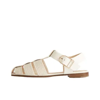 GABRIELA HEARST Calla Roman Sandals Women's Beige