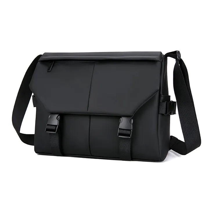 Fillove Membrana Dermalis Messenger Bag, Crossbody Bag Men's Black-1