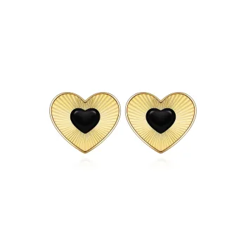 VIGG Alloy Stud Earrings Women's