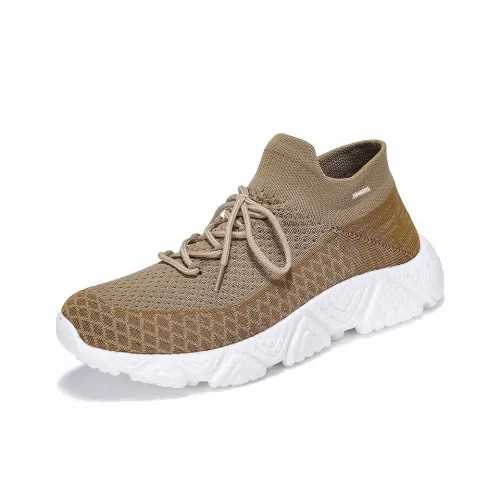 King Jinmai Slip Resistant And Breathable Mid Top Casual Shoes Men's