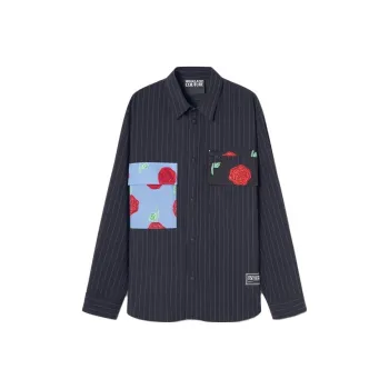 VERSACE JEANS COUTURE FW23 Shirt Men's Black