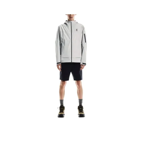 On Trek Jackets Men Silver