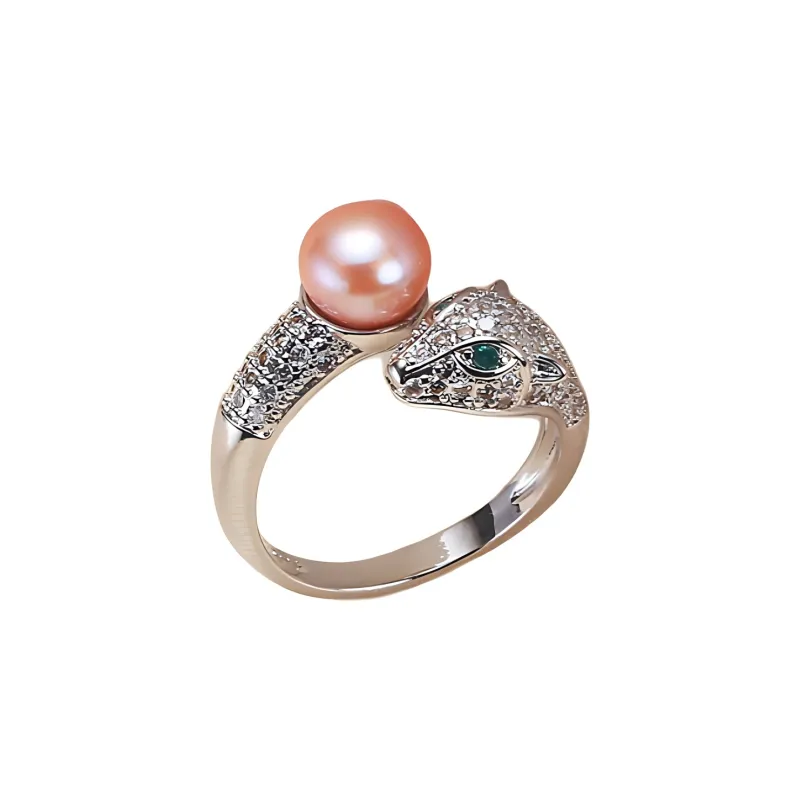 Andaozi Pearl Rings Women's-0