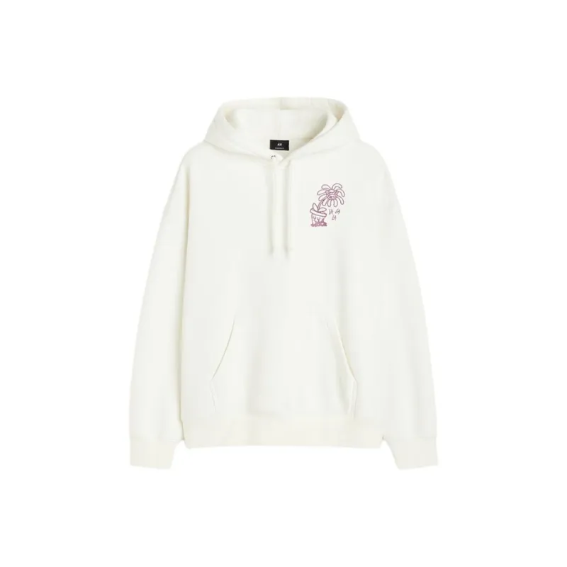 H&M Sweatshirt Men's White/Hardcore-0