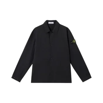 STONE ISLAND Shirts Men Black