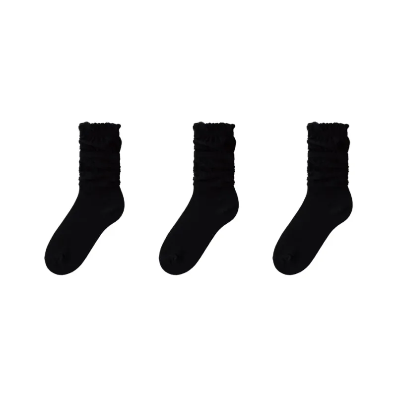 Cotton Gene Mid Calf Socks Women's Combo Set-2