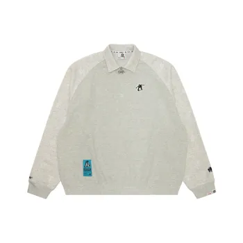 Aape Half Zip Sweatshirt