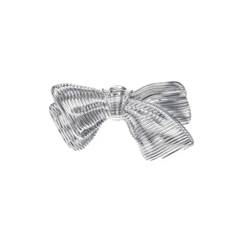 LELOUP Rhodium Plated Copper Clip On Earrings Women's Silver
