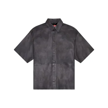 DIESEL Shirts Men Black