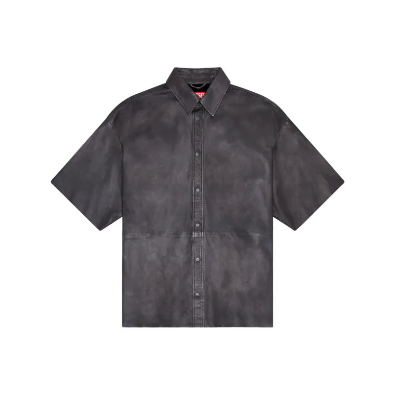DIESEL Shirts Men Black-0
