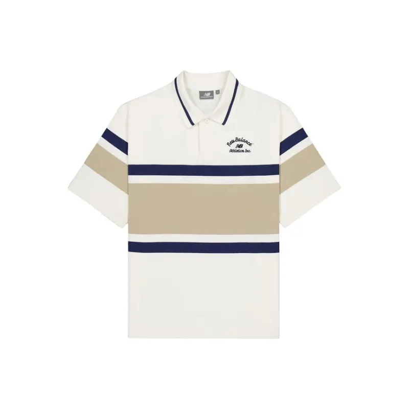 New Balance Polo Shirt Men's Khaki-0