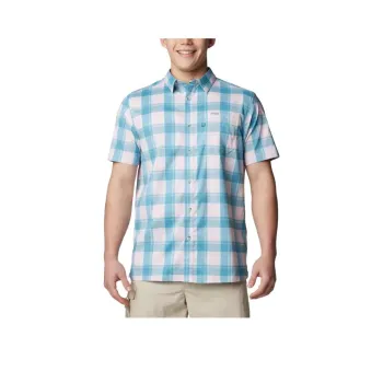 Columbia PFG Super Slack Tide™ Camp Shirt Shirt Men's Blue
