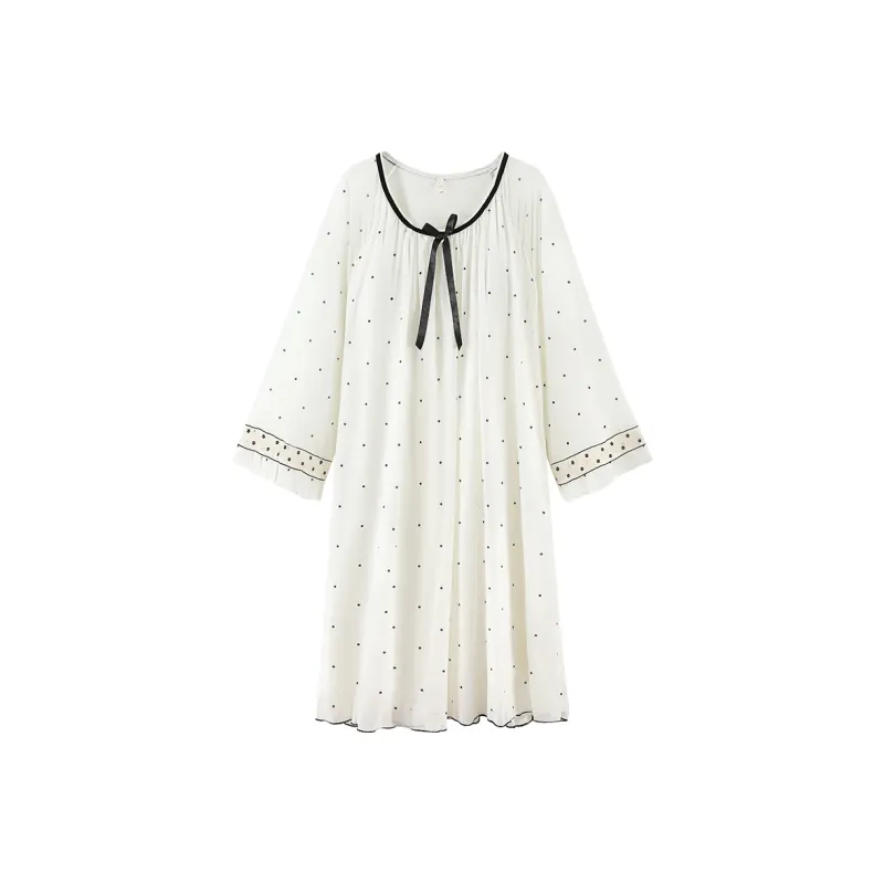 Maultiay Nightgown Women's White-0