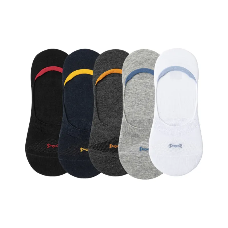 MIIOW No Show Socks Unisex 5 Pack-20