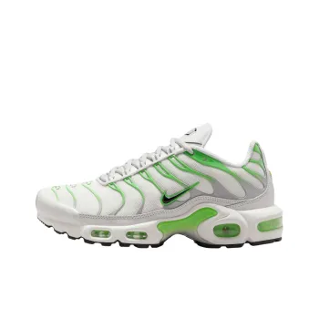 Nike Air Max Plus Anti Slip Wear Resistant Low Top Casual Running Shoes Women's White Green
