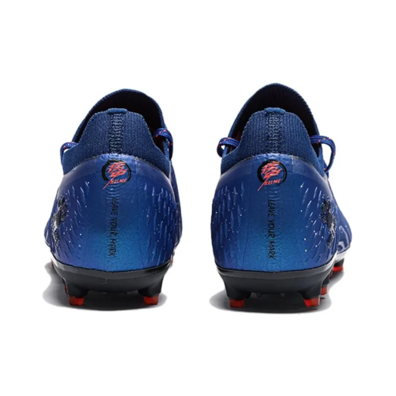 KELME Lightning 2.5 MG Rubber Short Studs Anti Slip Wear Resistant Soccer Shoes Unisex Starry Blue-8