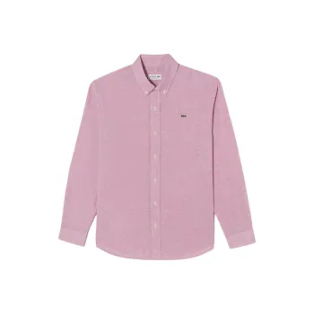 LACOSTE Shirts Men Pink