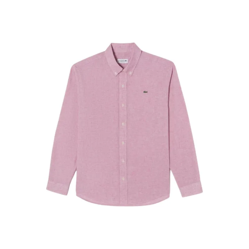 LACOSTE Shirts Men Pink-0